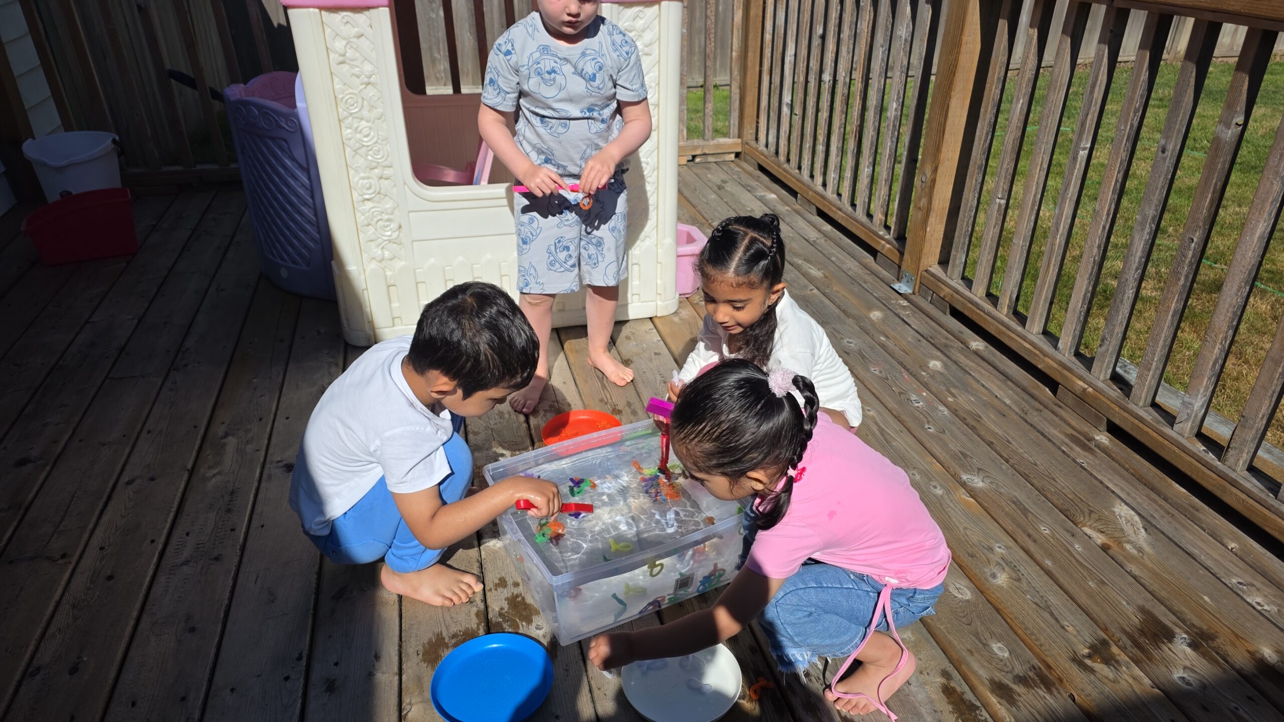 Play-based learning at daycare