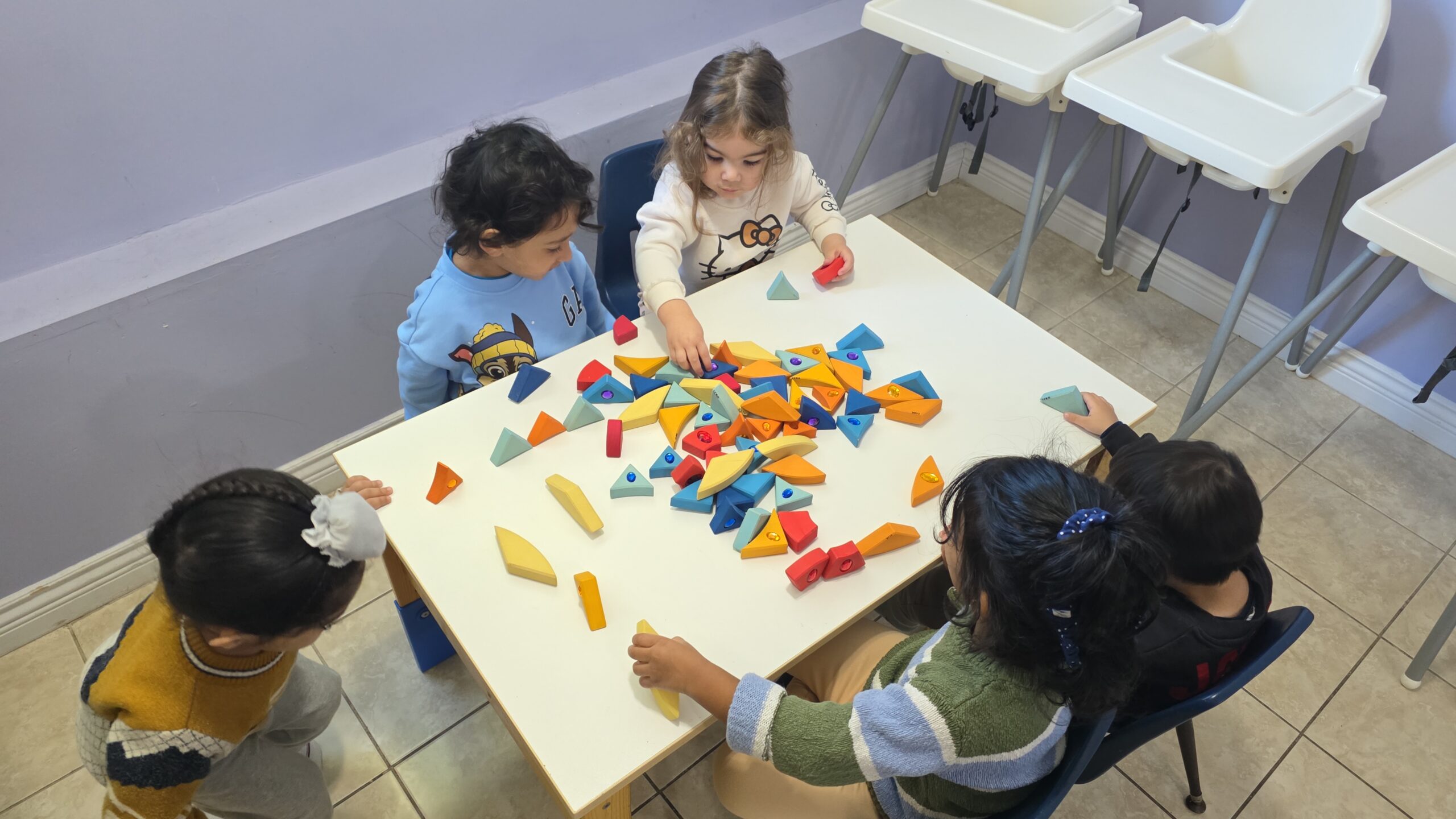 Children playing at Delta Daycare